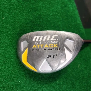M.A.C. by Simon Golf - Attack Hybrid 21° Graphitschaft Uni Flex RH 40" - Bild 1 von 7