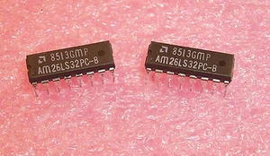 Menge (25) AM26LS32PC AMD 16 PIN DIP QUAD LINE EMPFÄNGER AM26LS32PC-B NOS 1 RÖHRE - Bild 1 von 4