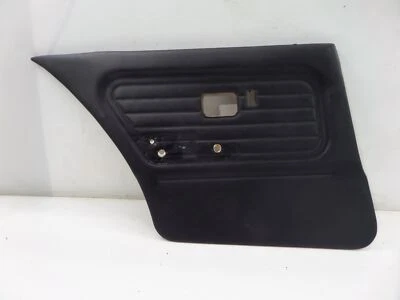 BMW 325i Left Rear Sedan Door Card Panel Black E30 84-92 OEM 318i - Image 1 of 3