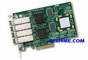 LSI 7404EP-LC PCI-Express 4-Port 4Gb/s FC Fibre Channel Card w/ Transceivers - Picture 1 of 1