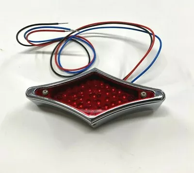 Diamond LED Taillight for Harley Chopper Bobber Custom - Image 1 of 2