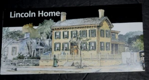 NPS ILLINOIS BROCHURE "Lincoln Home - Springfield," (4.00" x 8.25" Folded) New - Picture 1 of 5