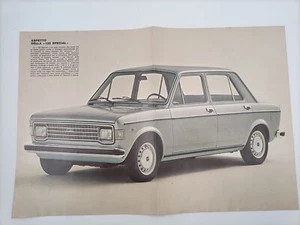 Fiat 128 Special Double Poster - Front and Back - Picture 1 of 2