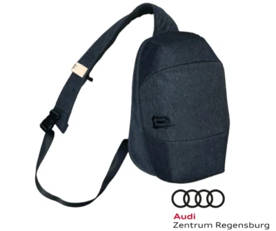 Original Audi Body Bag e-tron Rucksack Tasche grau 36 x 23 x 12 cm 3151902000 - Bild 1 von 2