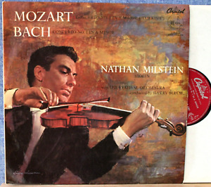 Milstein; Blech. Bach + Mozart (Violin concertos). Capitol P 8362. NM