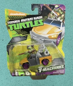 New Sealed 2014 Playmates Nickelodeon TMNT T-Machines Donnie in Service Truck - Picture 1 of 2