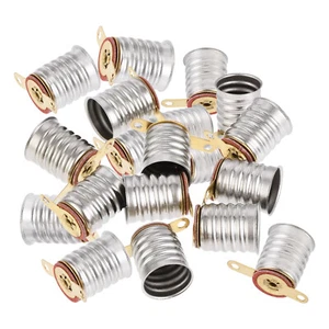 MES Screw Base E10 Lamp Bulb Holder 11mm Diameter X5 - FREE NEXT DAY DELIVERY - Picture 1 of 1