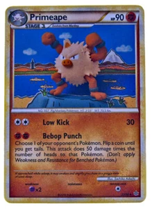 Primeape 22/95 Non Holo Rare HS Unleashed NM With eBay Shipping - Picture 1 of 3