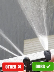 2x Car Fan-shaped Mist Windscreen Washer Water Spray Jets Nozzles Accessories - Bild 1 von 10