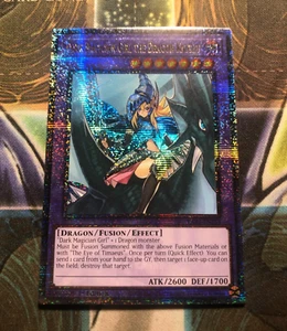 *** DUNKLES MAGIER MÄDCHEN DER DRACHENRITTER *** QUARTER CENTURY RA03-DE258 YUGIOH! - Bild 1 von 1