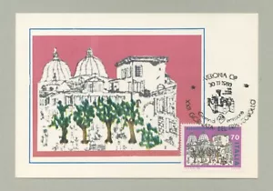 GIORNATA DEL FRANCOBOLLO GUGLIELMO BOTTER CARTOLINA FILATELICA 1980 MAXIMUM CARD - Bild 1 von 1