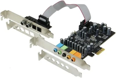 Sedna - SE-PCIE-SC-10 PCIe 7.1 Channel Sound Card with SPDIF Bracket  - Image 1 of 4