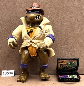 Teenage Mutant Ninja Turtles TMNT Undercover Don Figure Playmates 1990 - Picture 1 of 2