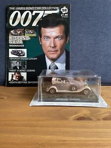 THE JAMES BOND 007 CAR COLLECTION  HISPANO SUIZA + MAGAZINE ISSUE NO.59 NEW