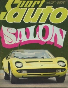SPORT AUTO n°69 10/1967 GP CANADA ITALIE LAMBORGHINI MIURA LOTUS ELAN 2+2 - Imagen 1 de 1