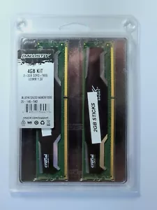 Crucial Ballistix Sport 4GB (2x2GB) 1600mhz DDR3 KIT BLS2G3D1609DS1S00 PC3-12800 - Picture 1 of 4