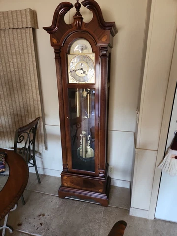 Ethan Allen Limited Ed Statue of Liberty Grandfather Clock Cover