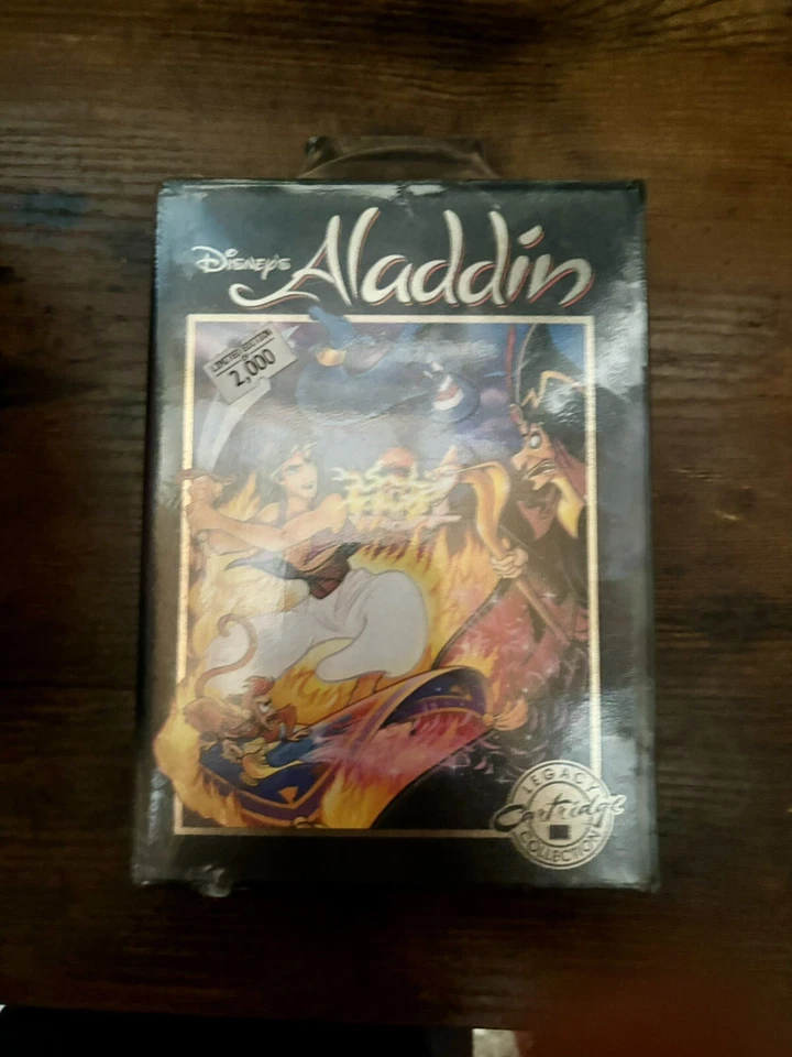 ALADDIN Sega Genesis Legacy Cartridge Collection BRAND NEW Limited /2000 Sealed. - Image 1 of 3