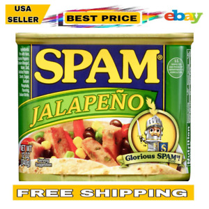 Spam Jalapeño, 12oz Can - Savory Canned Meat with Spicy Jalapeño Flavor