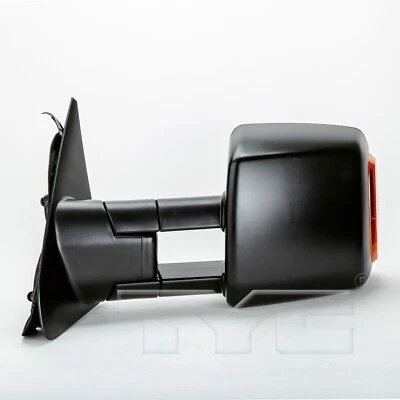 Door Mirror Left TYC For 2007-2021 Toyota Tundra 2008 2009 2010 2011 2012 2013 — 第 1/3 张图片