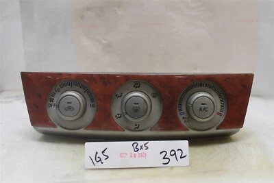 2007-2008 Toyota Solara AC Heat Temp Climate Control 5590206161 OEM 392 1G5-B5 - Image 1 of 4