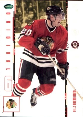 2003-04 Parkhurst Original Six CHICAGO BLACKHAWKS #15 Ville Nieminen - Image 1 of 2