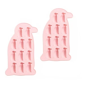 Lutscherform Mini-Backformen Kleiner Pinguin Silikonform Schokoladenbehälter - Bild 1 von 12