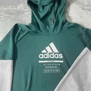 Adidas Hoodie Sweatshirt Herren grün nur für Designer Pullover Pullover Gr. M - Bild 1 von 6