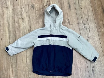 男孩 GAP 外套海军蓝和奶油色小号 6/7 — 第 1/4 张图片