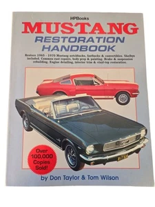 HP Books Mustang Restoration Handbook By Don Taylor & Tom Eilson Great Reference - Picture 1 of 4