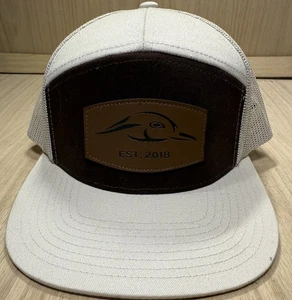 Sombrero de camionero con parche de cuero de aves acuáticas American Flyaway - Imagen 1 de 5