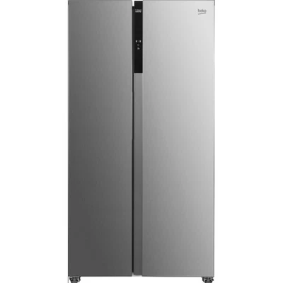 BEKO GNO5323XPN FRIGORIFERO SIDE BY SIDE 532 LT NO FROST INVERTER CL. E  INOX  - Immagine 1 di 4