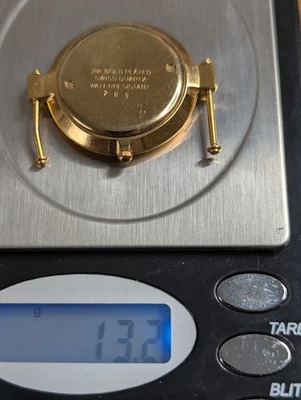 13.2 克 - 18k 镀金手表表壳 - 用于回收的废纸 — 第 1/4 张图片