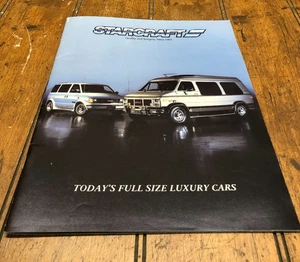 Original Starcraft Catalog - 1987 Luxury Vans - Picture 1 of 4