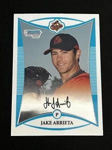 2008 Bowman Chrome #BCP164 Jake Arrieta Prospects - Picture 1 of 2