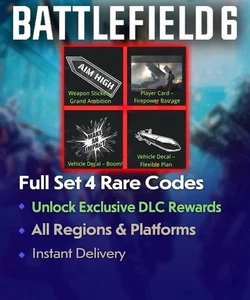 Battlefield 6 FULL SET 4 RARE REWARDS | Cheapest - Bild 1 von 1