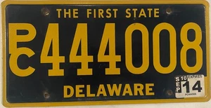 TRIPLE DIGIT 8 license plate 888 repeating number Delaware PC 82 DE 828 88 - Picture 1 of 7