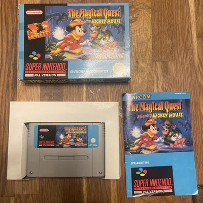 The Magical Quest Starring Mickey Mouse - Super Nintendo - SNES - NTSC-U/C - OVP - Bild 1 von 2