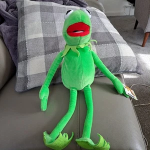 40 cm/18 Zoll Kermit Muppets der Frosch Spielzeug Plüschpuppe Weißkopf - Bild 1 von 2