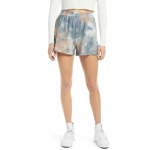 Pantalones Cortos Para Mujer All in Favor French Terry Tie Dye Cómodos Azul-Org X-Pequeños Precio de venta sugerido por el fabricante $29 - Imagen 1 de 2