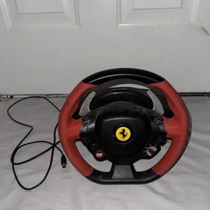 Xbox Thrustmaster Ferrari 458 Spider Wheel Only Untested - Picture 1 of 3