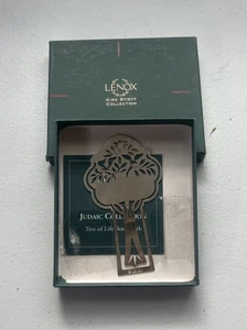 Vintage Lenox Silver Plate, Tree Of Life Bookmark Page Markers Book. A15 - Picture 1 of 2