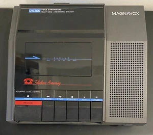MAGNAVOX D 9300, SEGRETERIA TELEFONICA E LETTORE DI COMPACT CASSETTE - Photo 1/4