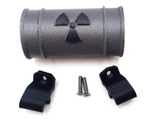 Fits Traxxas Maxx 4s Custom Body Upgrade Nuclear Waste Barrel 4 Colors Available - Picture 1 of 9