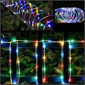 32M 300 LED Solar String Lights Outdoor Waterproof Fairy Light For Garden Pool - Picture 1 of 20