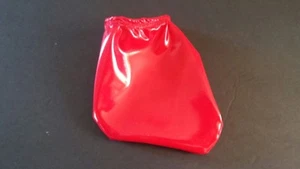Traje de baño bronceado de bolsillo de PVC brillante o bolsa de baño para hombre hecho a mano EE. UU. nuevo - Imagen 1 de 1