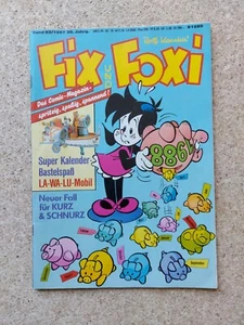 Gevacur Comic - Fix und Foxi 53 - 35.Jahrg / Top Zustand / Z1-2 / mit Beilage - Picture 1 of 8