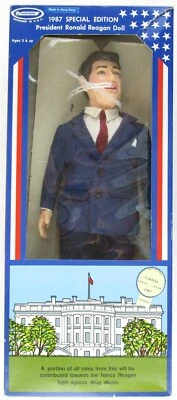 NOS 1987 Horsman 17" Special Edition President Ronald Reagan Doll w/ Box, 7157-1 - Image 1 of 4