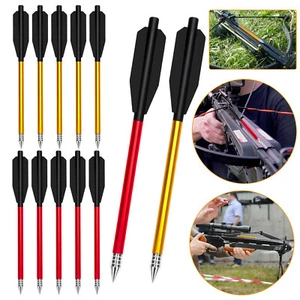 Pistol Crossbow Bolts 6.1" Aluminium Shaft Arrows Broadhead Hunting Mini Archery - Picture 1 of 8