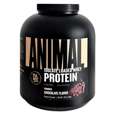 MUSCLETECH Universal Nutrition Animal Whey Isolate Loaded 2,3 kg Hochwertiges Whey Protein